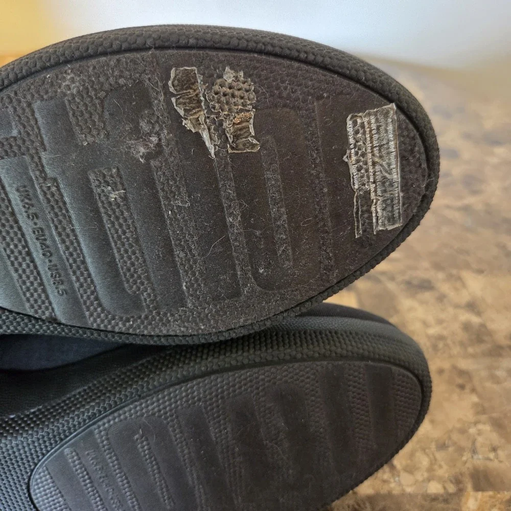 Fitflop sz 8.5 black Bobbie loafer flats casual career chic comfort
